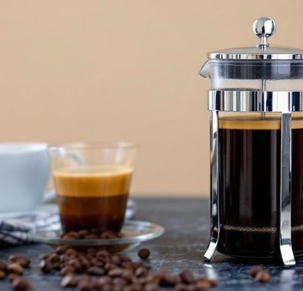 приготовление кофе в Френч-прессе