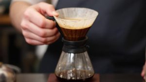 приготовление кофе в Кемексе